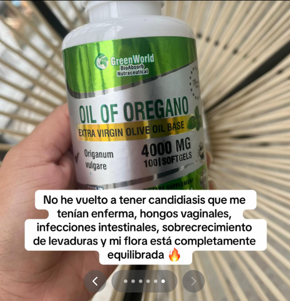 Aceite de Orégano (Oil of Oregano)