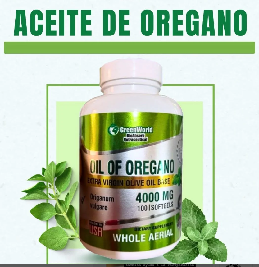 Aceite de Orégano (Oil of Oregano)